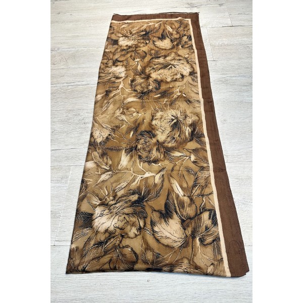 Desenli Bambu Şal 026AK